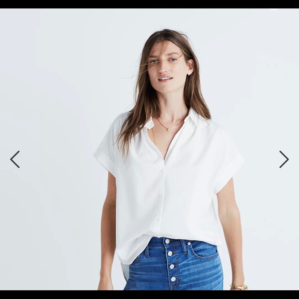 Madewell Central Shirt White XS